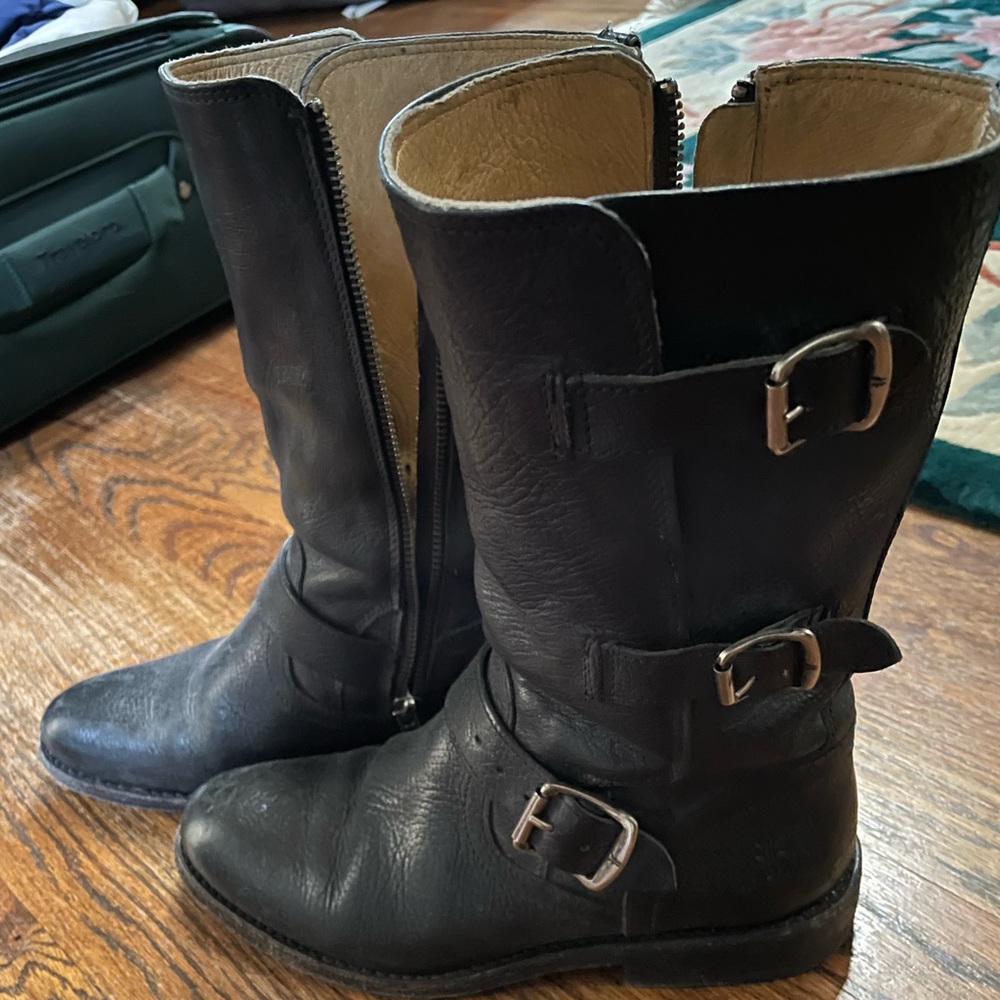 Frey Jayden Moto Biker boots - size 6